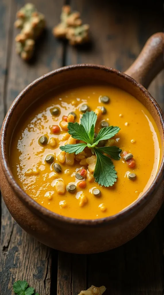 Spicy Coconut Curry Lentil Soup