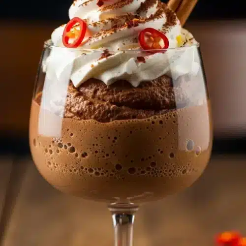 Spicy Mexican Chocolate Mousse 