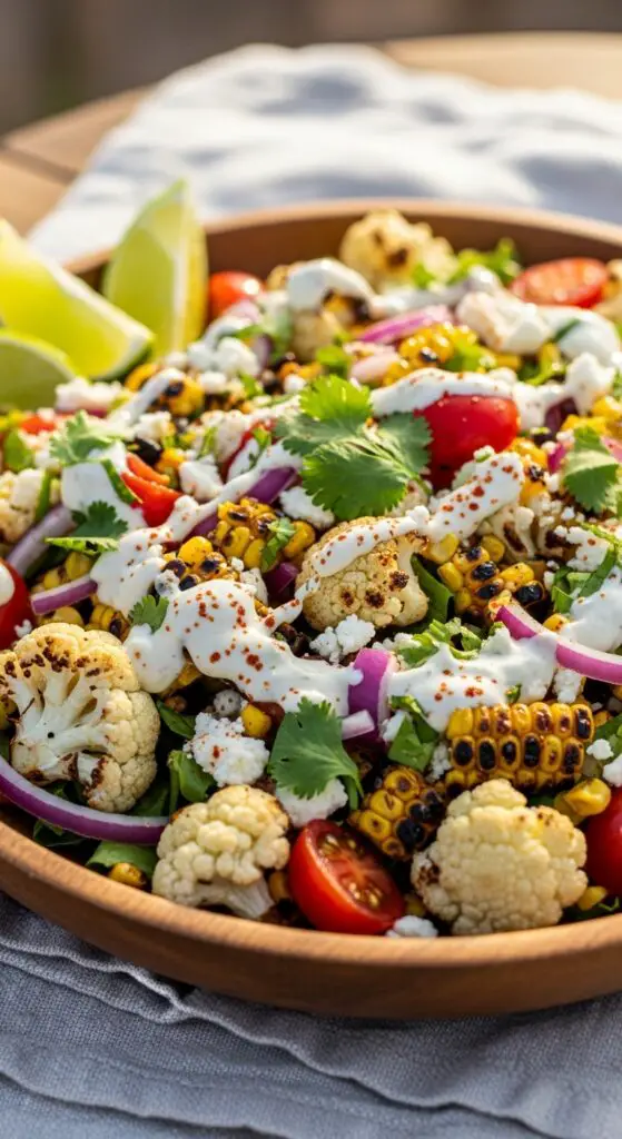 Street Corn Cauliflower Salad