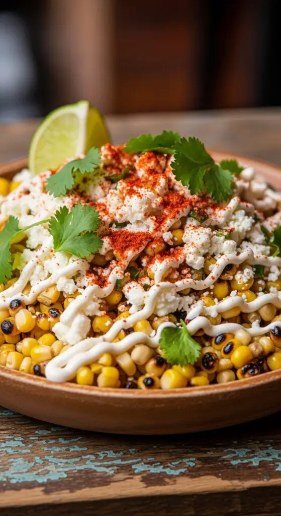Street-Style Elote Corn Salad
