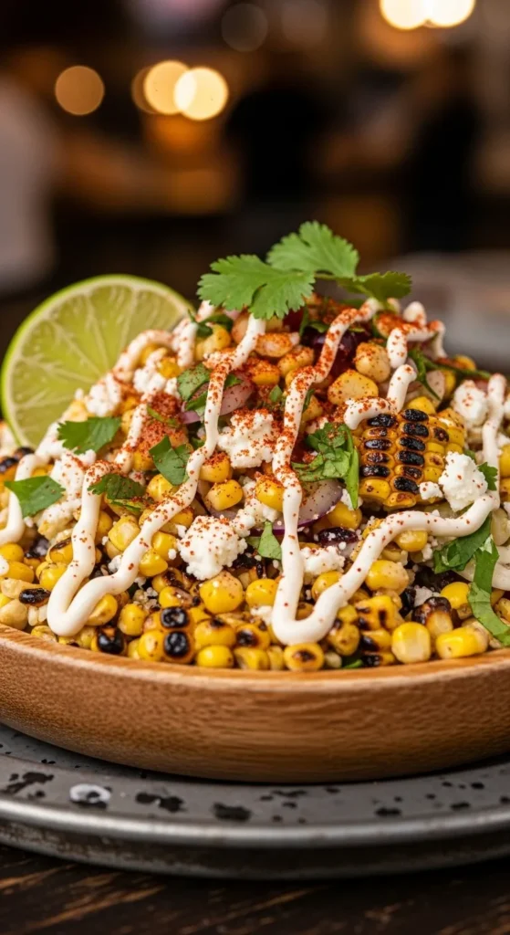Street-Style Elote Corn Salad