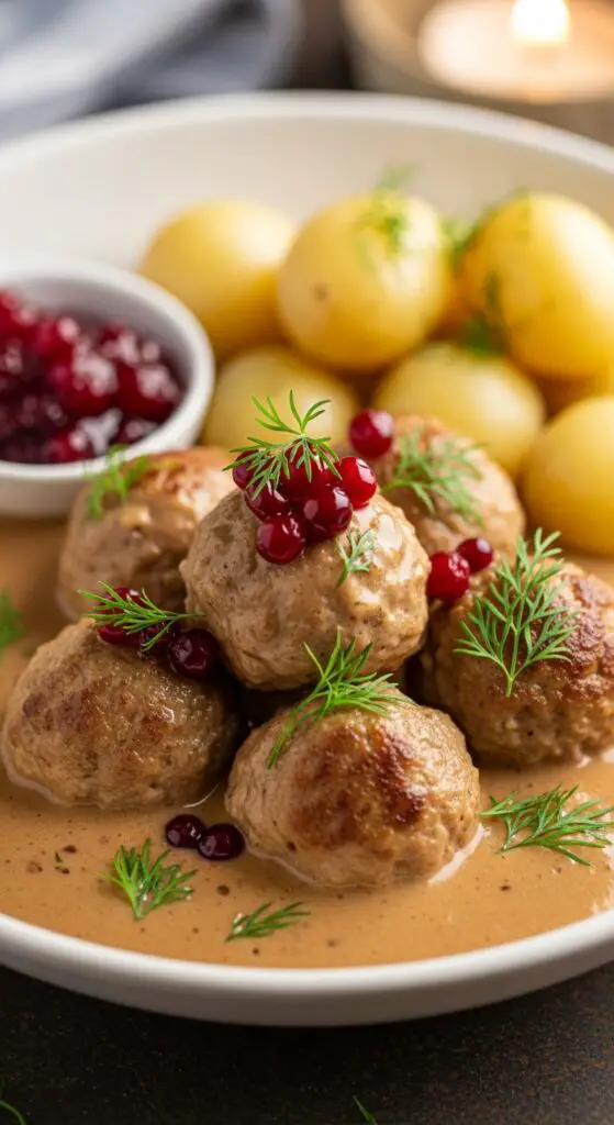 Swedish Turkey Meatballs (Creamy Comfort)