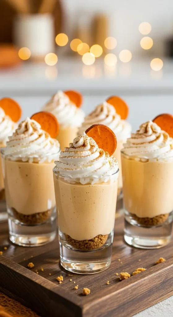 Sweet Potato Pie Milkshake Shots