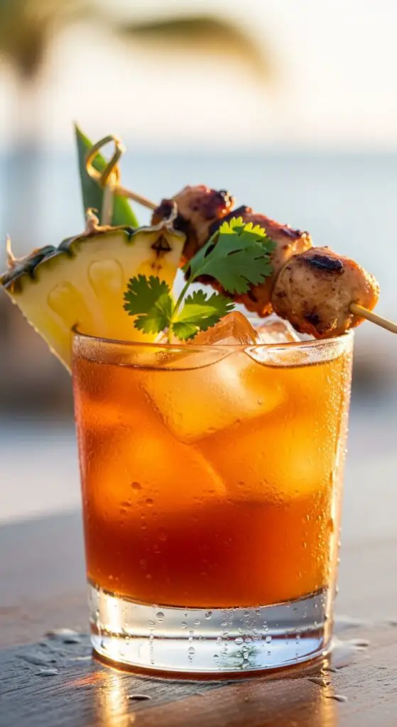 Teriyaki Pineapple Punch