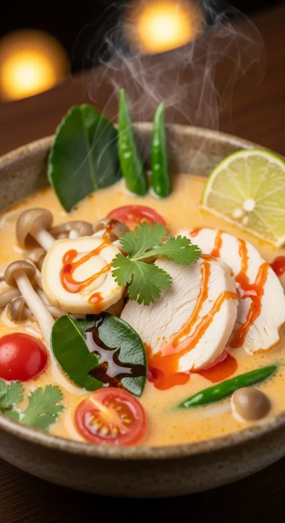 Thai Coconut Chicken Soup