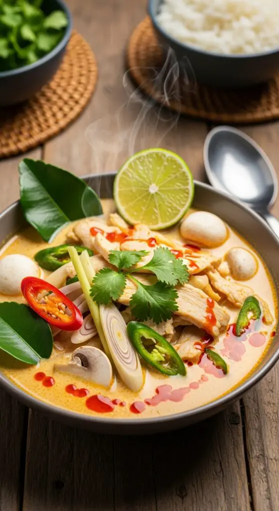 Thai Coconut Curry Soup
