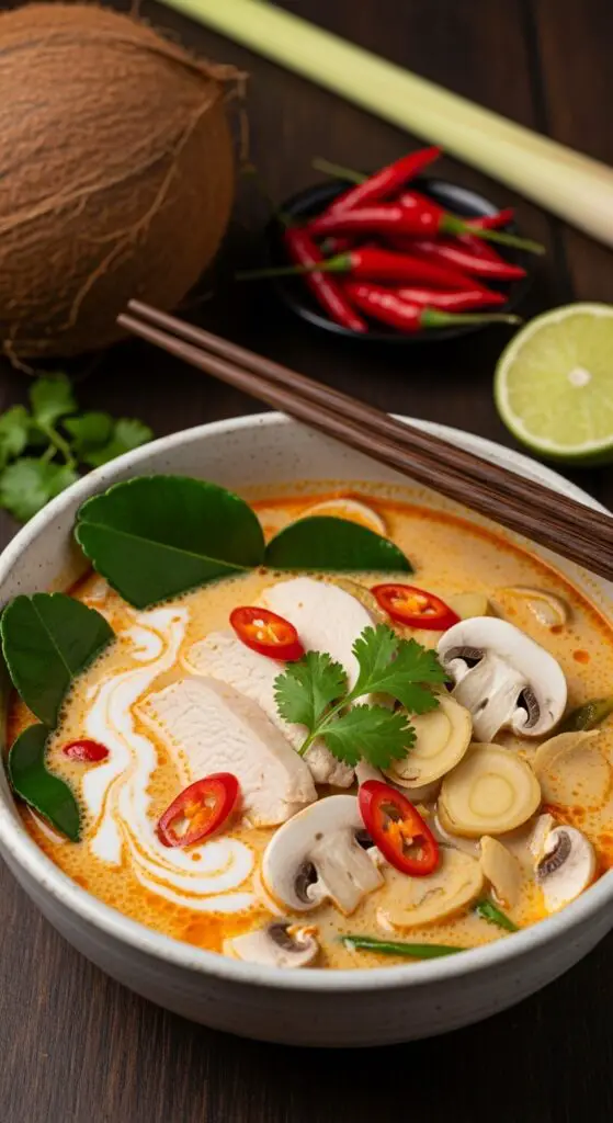 Thai Coconut Curry Soup