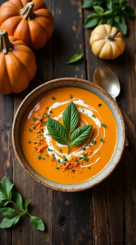 Thai-Inspired Pumpkin Coconut Soup