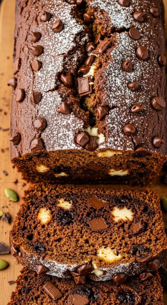 Triple Chocolate Pumpkin Bread (Yes, Pumpkin and Chocolate)