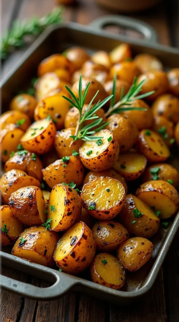 Truffle Rosemary Roast Potatoes