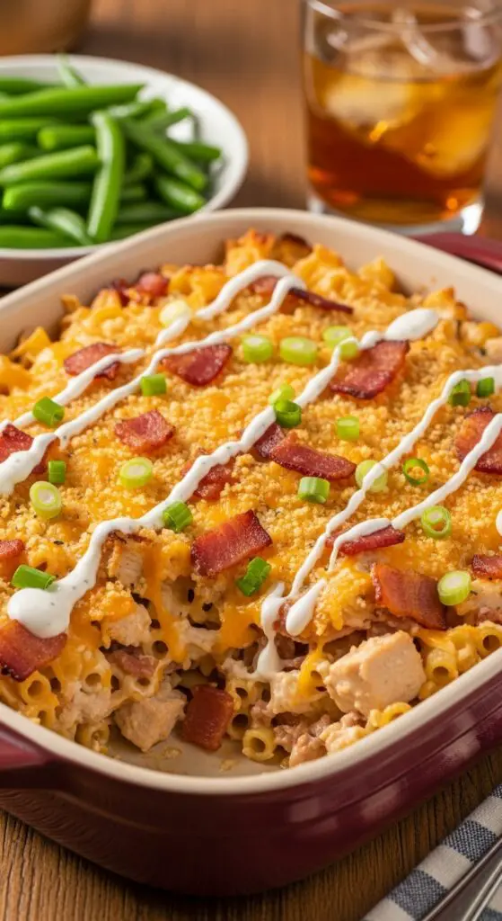 Turkey Bacon Ranch Casserole