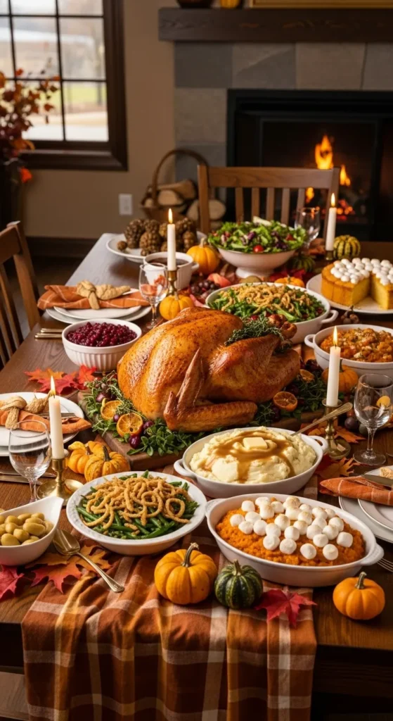 . Turkey Day Pilgrim Spread