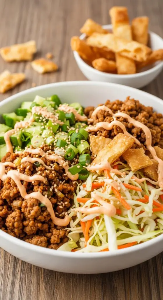 Turkey Egg Roll Bowls (Deconstructed Deliciousness)