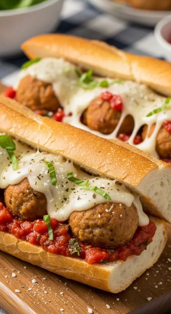 Turkey Meatball Subs