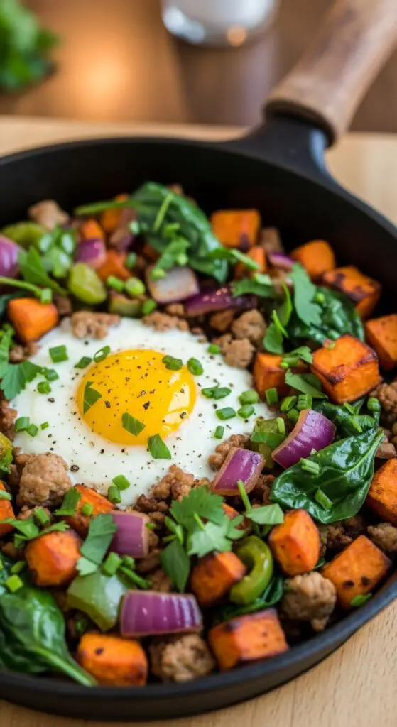 . Turkey & Sweet Potato Hash