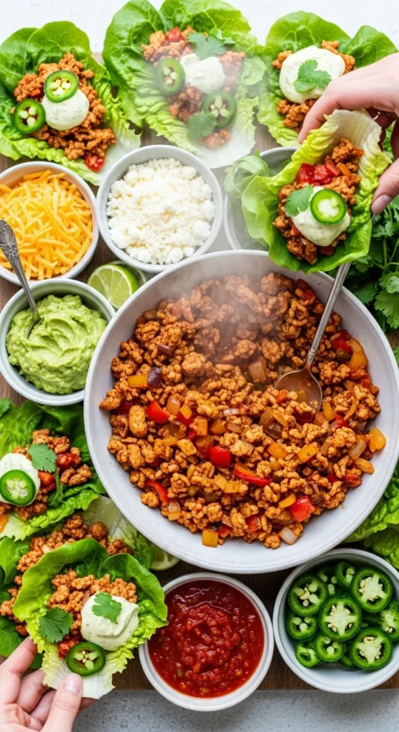 Turkey Taco Lettuce Wraps That Slap Harder Than Your Ex’s Comeback