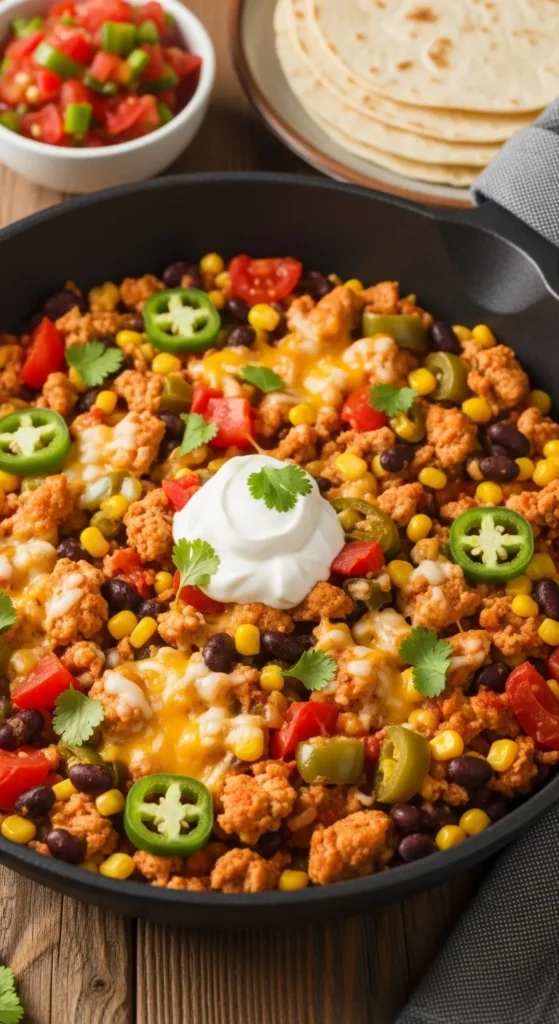 Turkey Taco Skillet That’ll Ruin Restaurant Tacos for You