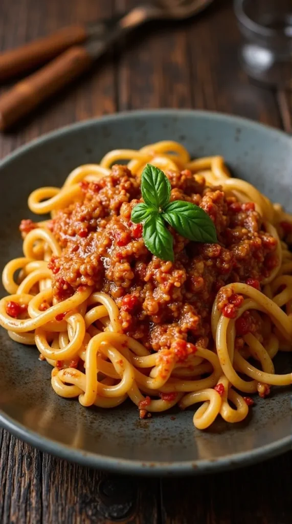 Turkey Zoodle Bolognese That Fakes Pasta Night