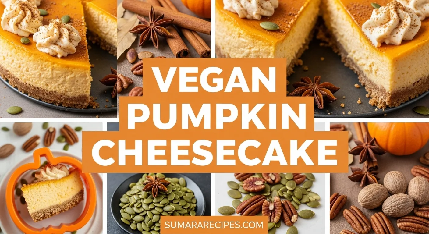 Vegan Pumpkin Cheesecake