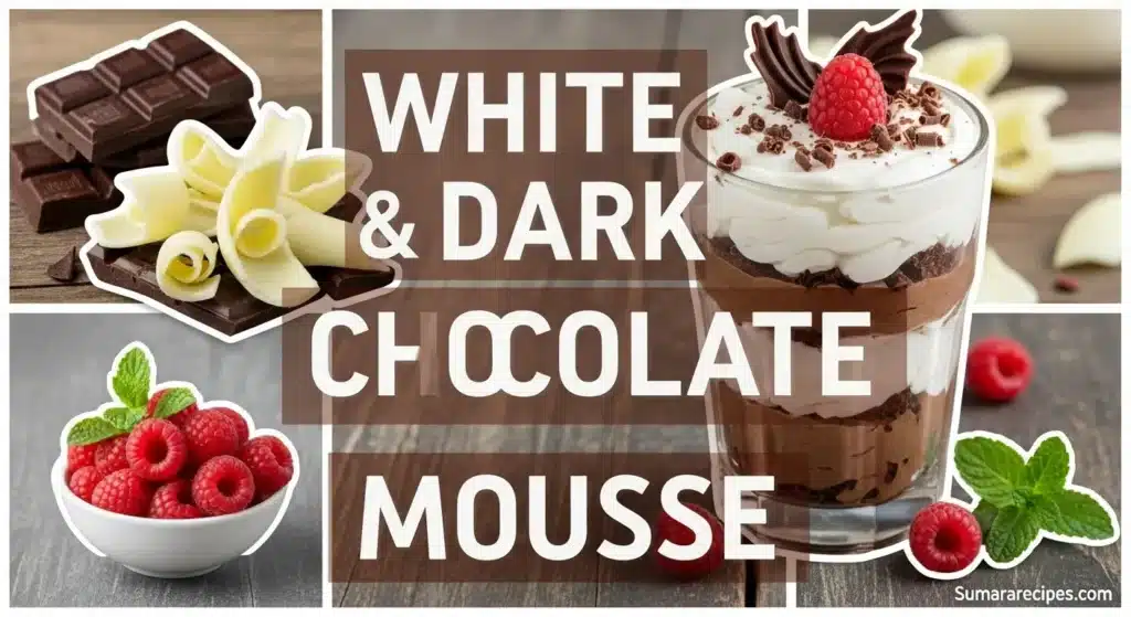  White & Dark Chocolate Mousse