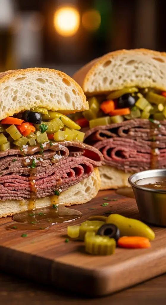 Zesty Italian Beef Sandwiches