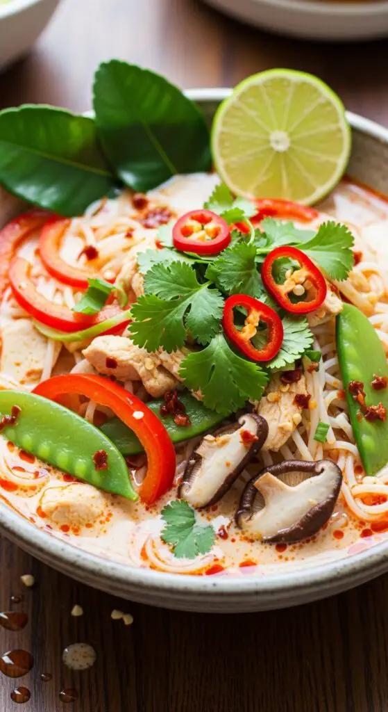 Zesty Thai Coconut Curry Soup