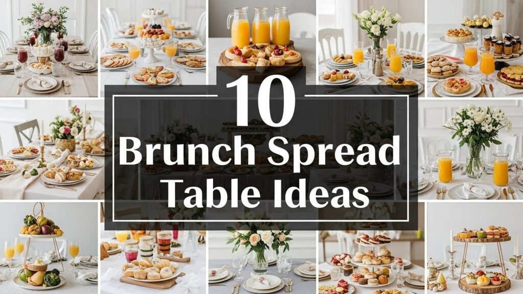 10 Brunch Spread Table