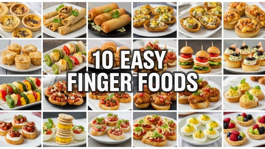 10 Easy Finger Foods