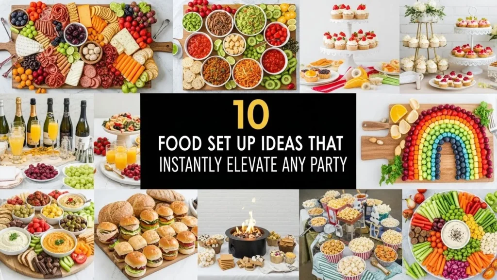 10 Food Set Up Ideas That Instantly Elevate Any Party