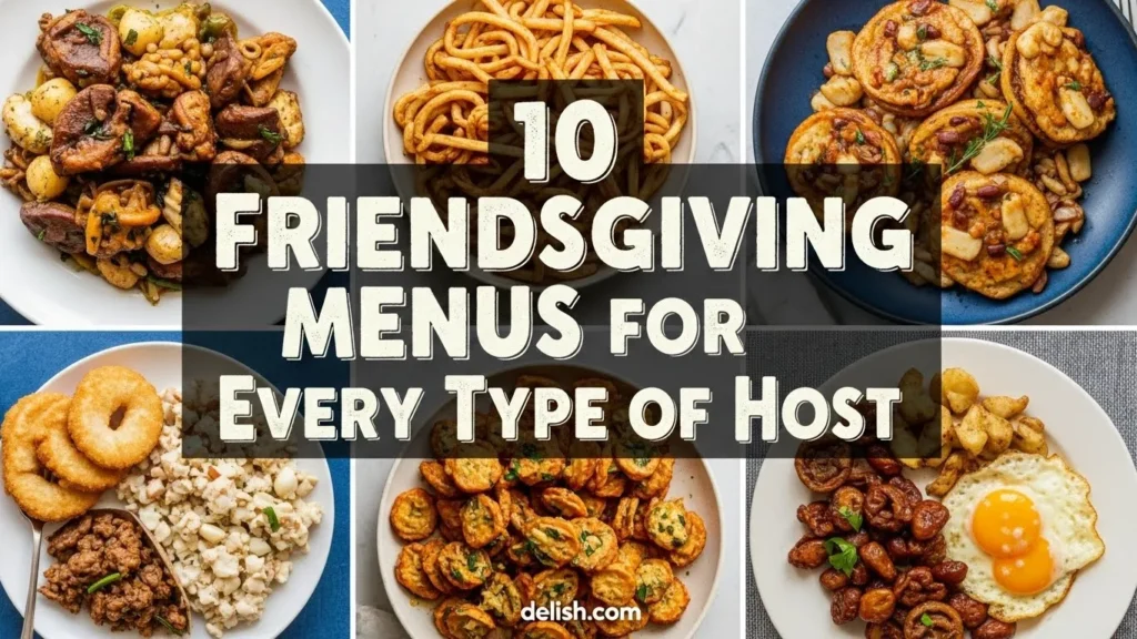 10 Friendsgiving Menus for Every Type of Host