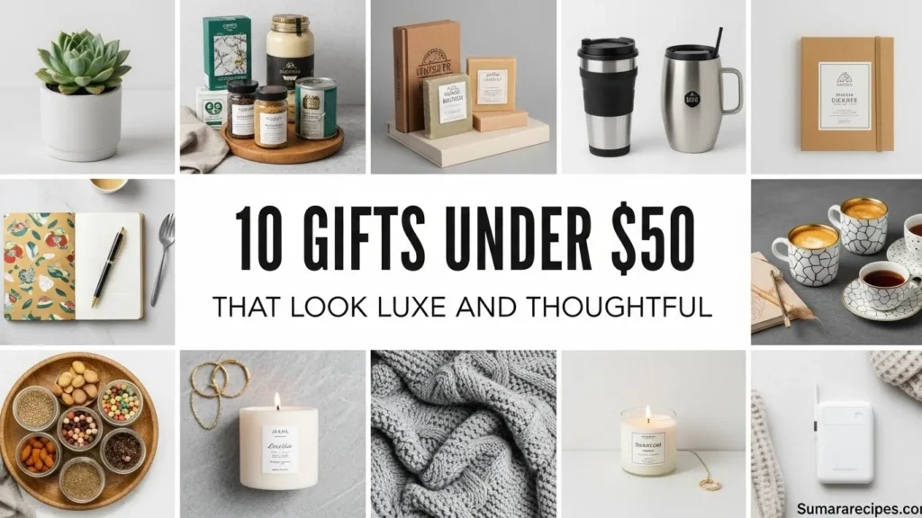 10 Gifts Under $50 That Look Luxe and Thoughtful