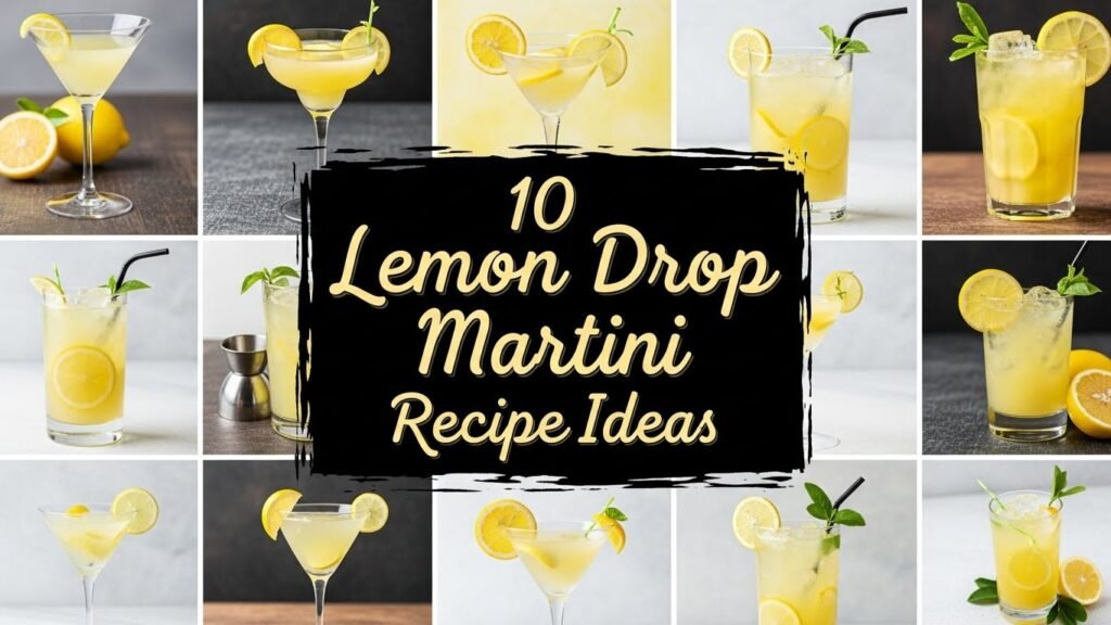 10 Lemon Drop Martini Recipe Idea