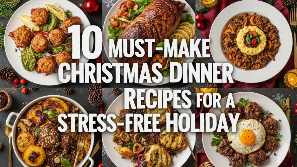 10 Must-Make Christmas Dinner Recipes for a Stress-Free Holiday