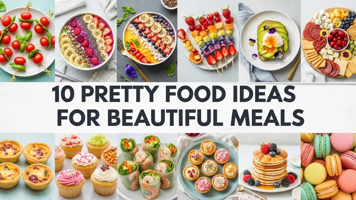 10 Pretty Food Ideas For Beautiful Meals