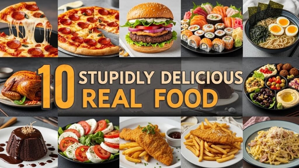 10 Stupidly Delicious Real Food Recipes