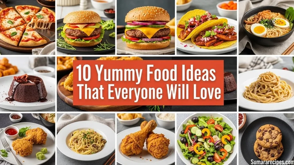 10 Yummy Food Ideas That Everyone Will Love