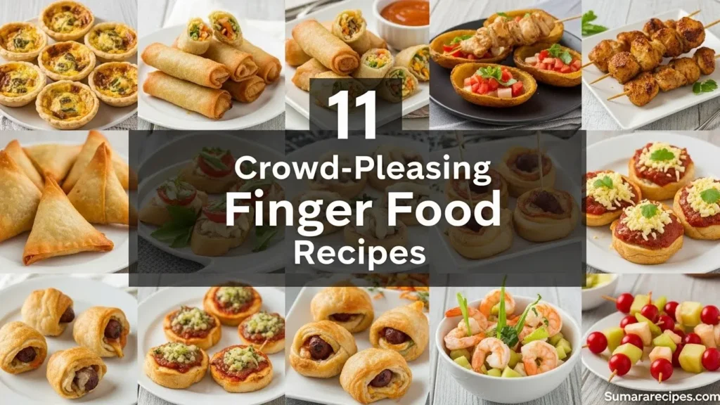 11 Crowd-Pleasing Finger Food Recipes