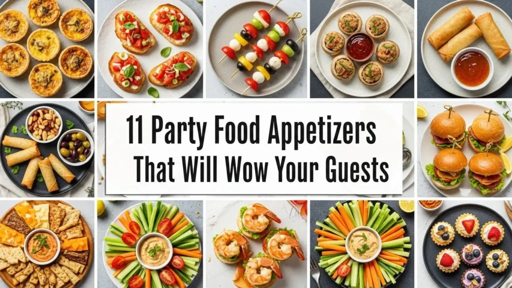 11 Party Food Appetizers That Will Wow Your Guests