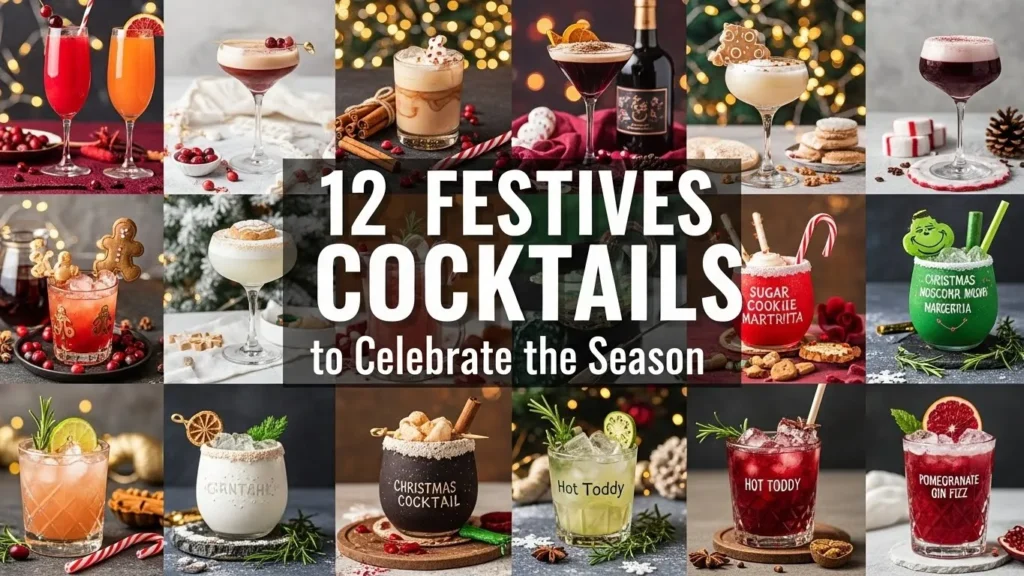 12 Festive Christmas Cocktails to Celebrate the Season