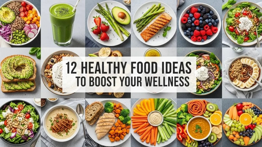 12 Healthy Food Ideas to Boost Your Wellness