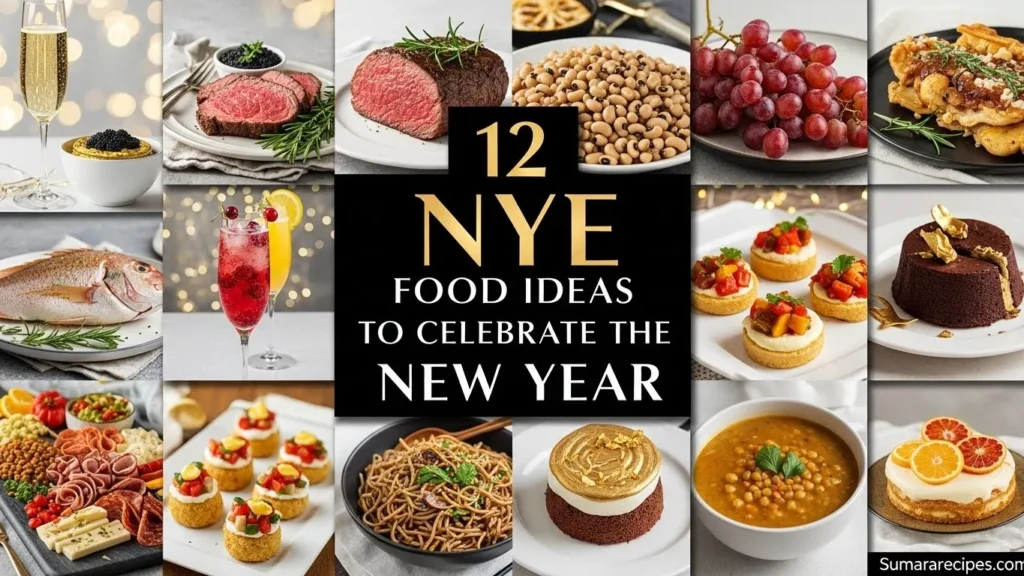 12 NYE Food Ideas to Celebrate the New Year