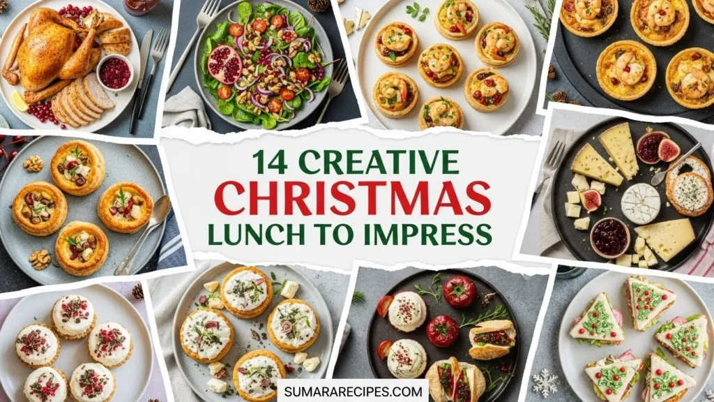 14 Creative Christmas Lunch Ideas to Impress