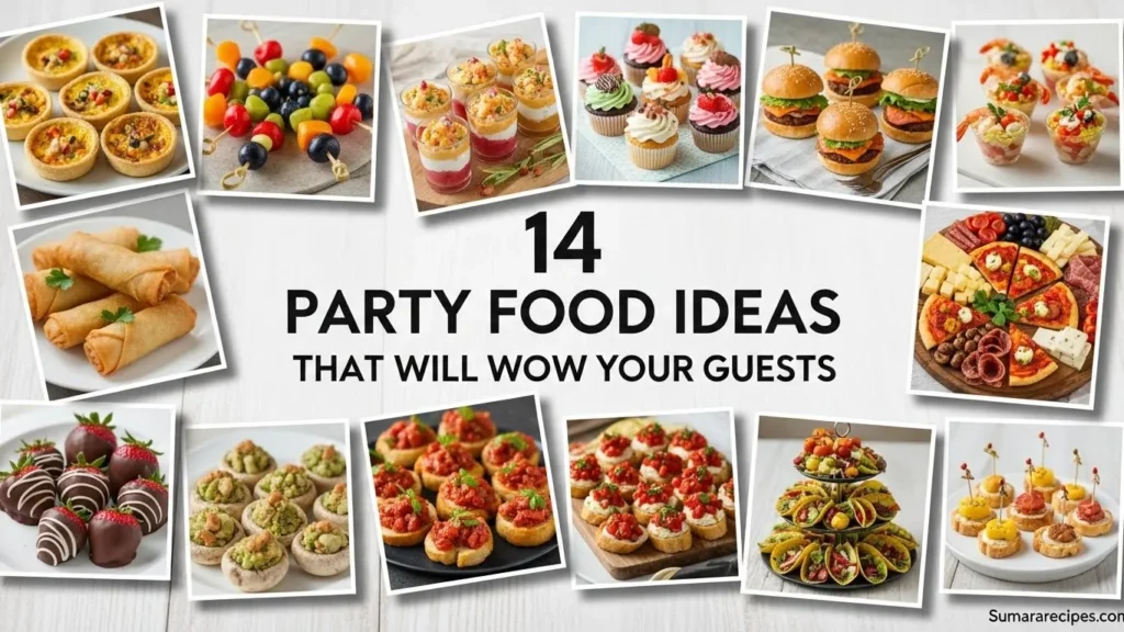 14 Party Food Ideas That Will Wow Your Guests