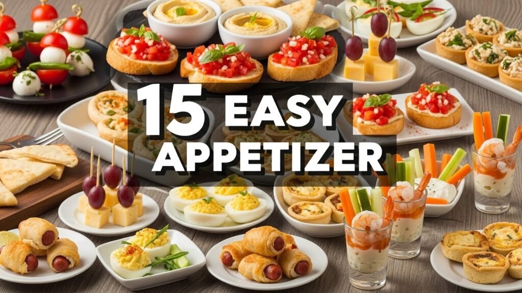 15 Easy Appetizer Recipes