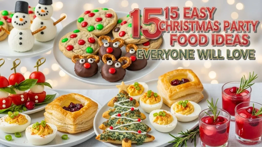 15 Easy Christmas Party Food Ideas Everyone Will Love