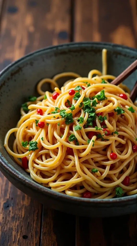 15-Minute Garlic Sesame Noodles