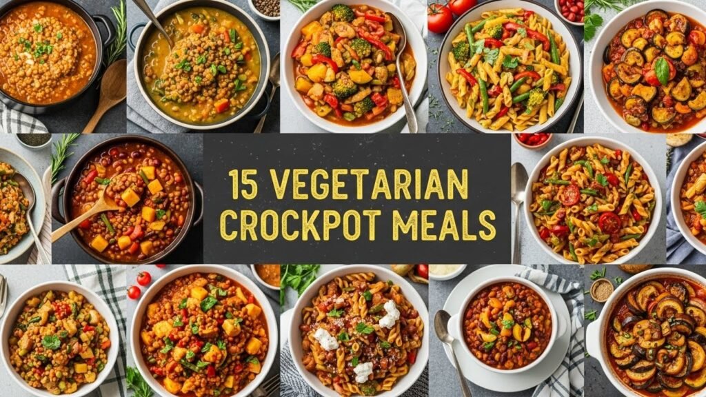 15 Vegetarian Crockpot