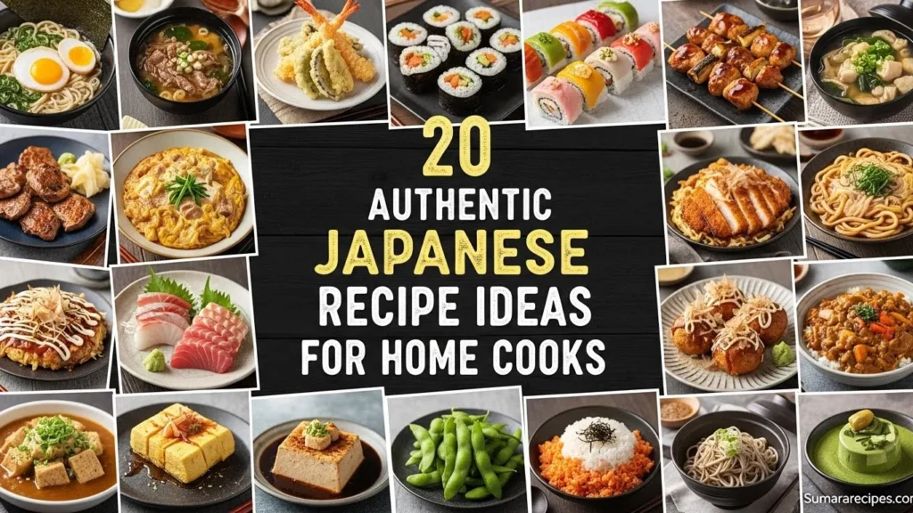 20 Authentic Japanese Recipe Ideas for Home Cooks