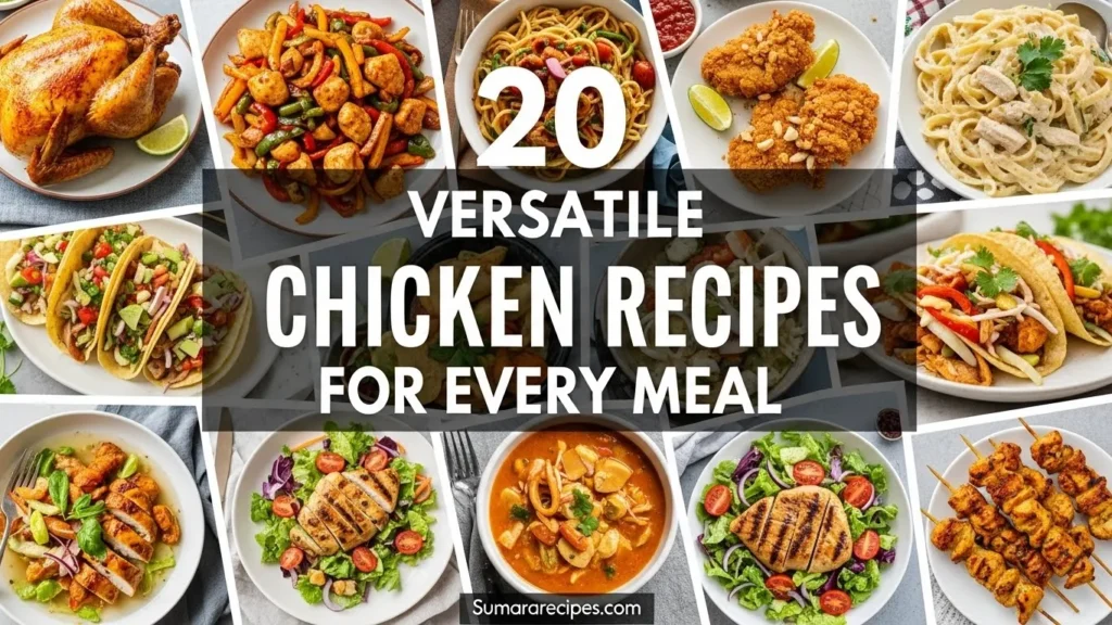20 Versatile Chicken Recipes for Every Meal