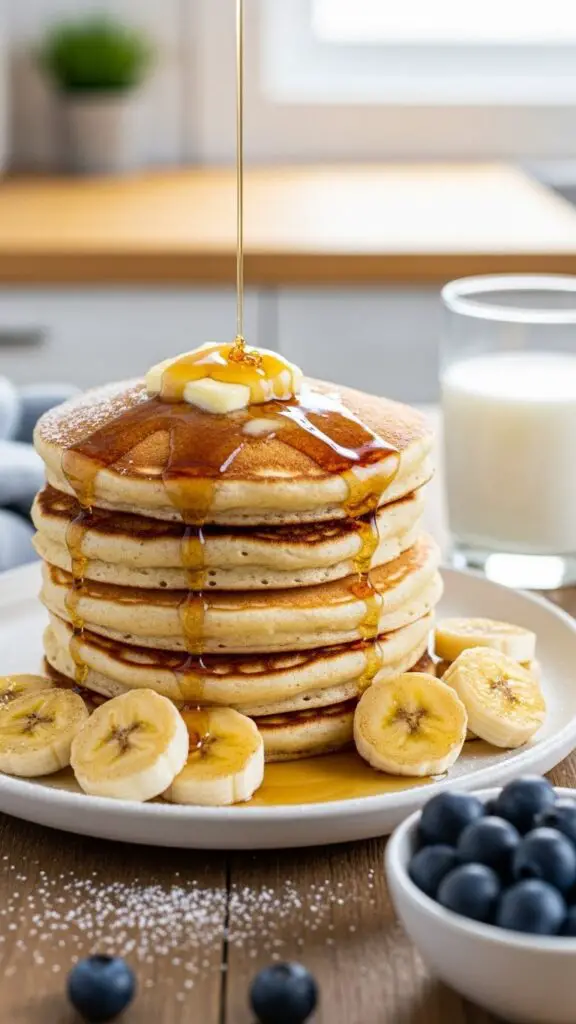 3-Ingredient Banana Pancakes